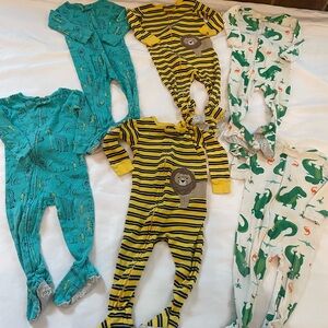 Simple Joys Kids' Colorful One Piece Set, Two of Each Design, Size 12‎ months